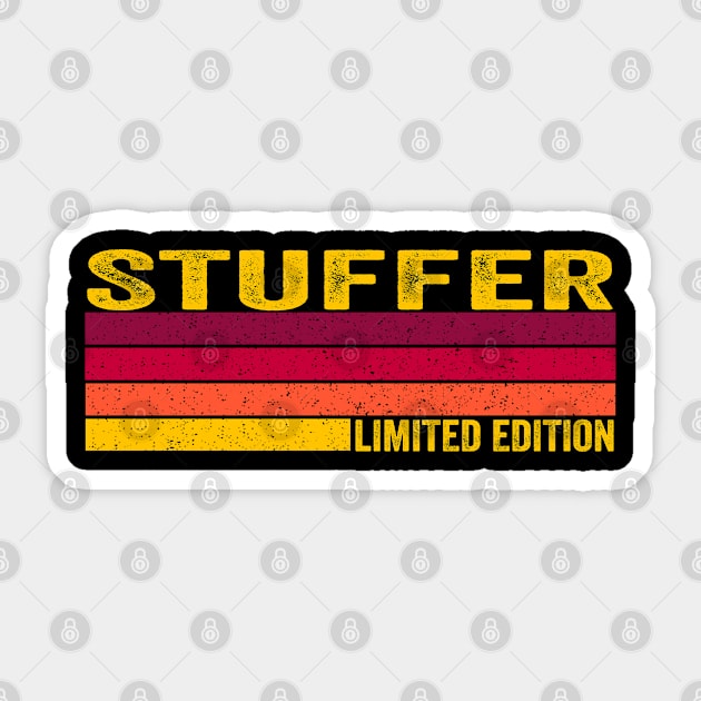 Stuffer Sticker by ChadPill